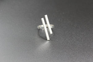 Special Ring  from ms collectio, white,sterling silver
