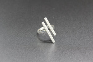 Special Ring  from ms collectio, white,sterling silver